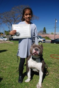 Lupita and J.Lo completed CGC testing succesfully